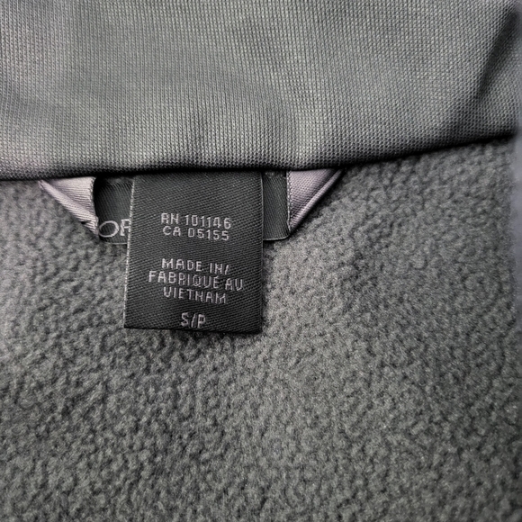 North End Black Grey Fleece Jacket Men’s Size S - Picture 5 of 8